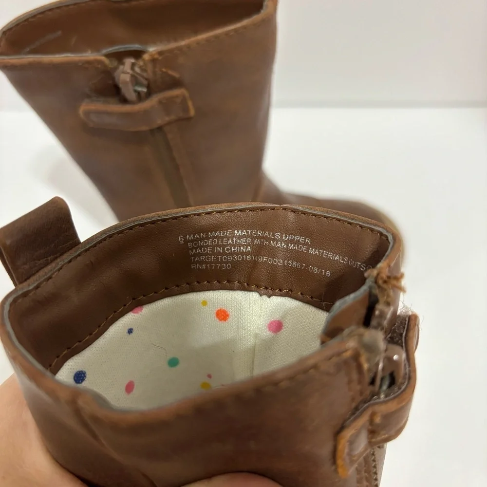 Cat & Jack Brown Kids Boots